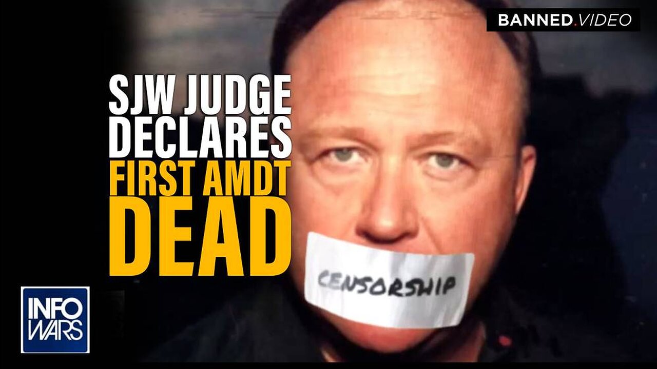 BREAKING: Extremist SJW Judge Declares First Amendment Dead