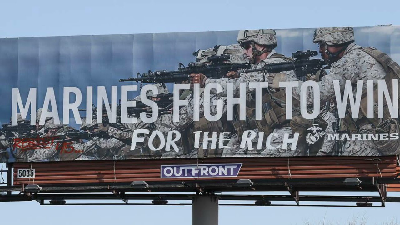 US Army Propaganda Is Getting Vandalized!