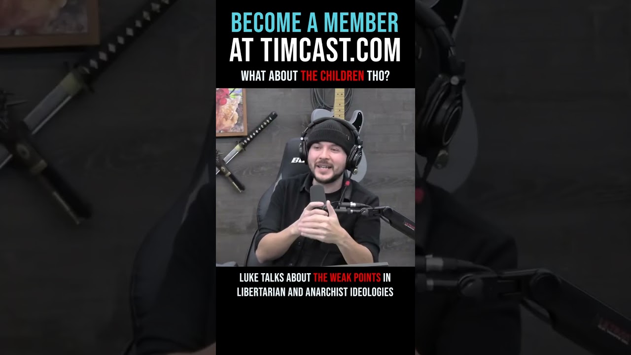 Timcast IRL - What About The Children Tho? #shorts