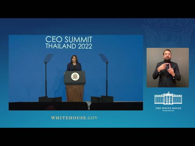 Vice President Harris Delivers Remarks at the APEC CEO Summit