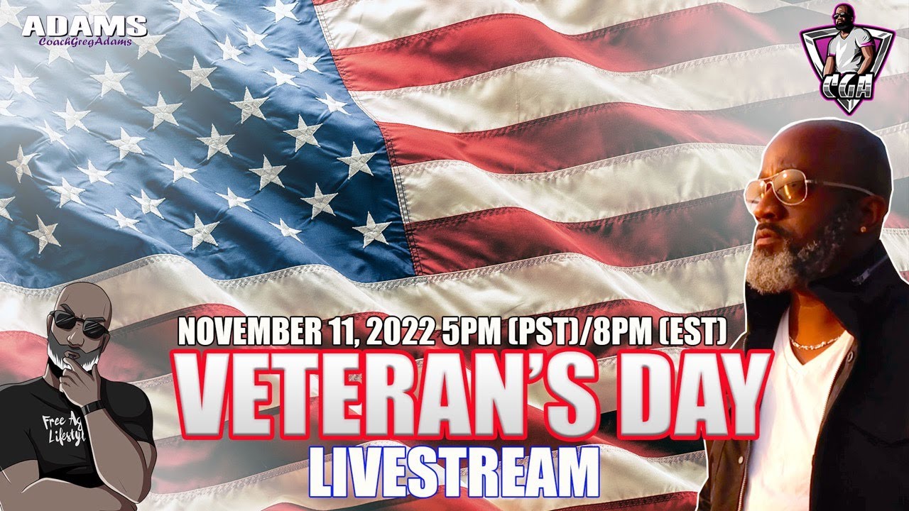 The 2nd Annual CGA Veteran's Day Livestream