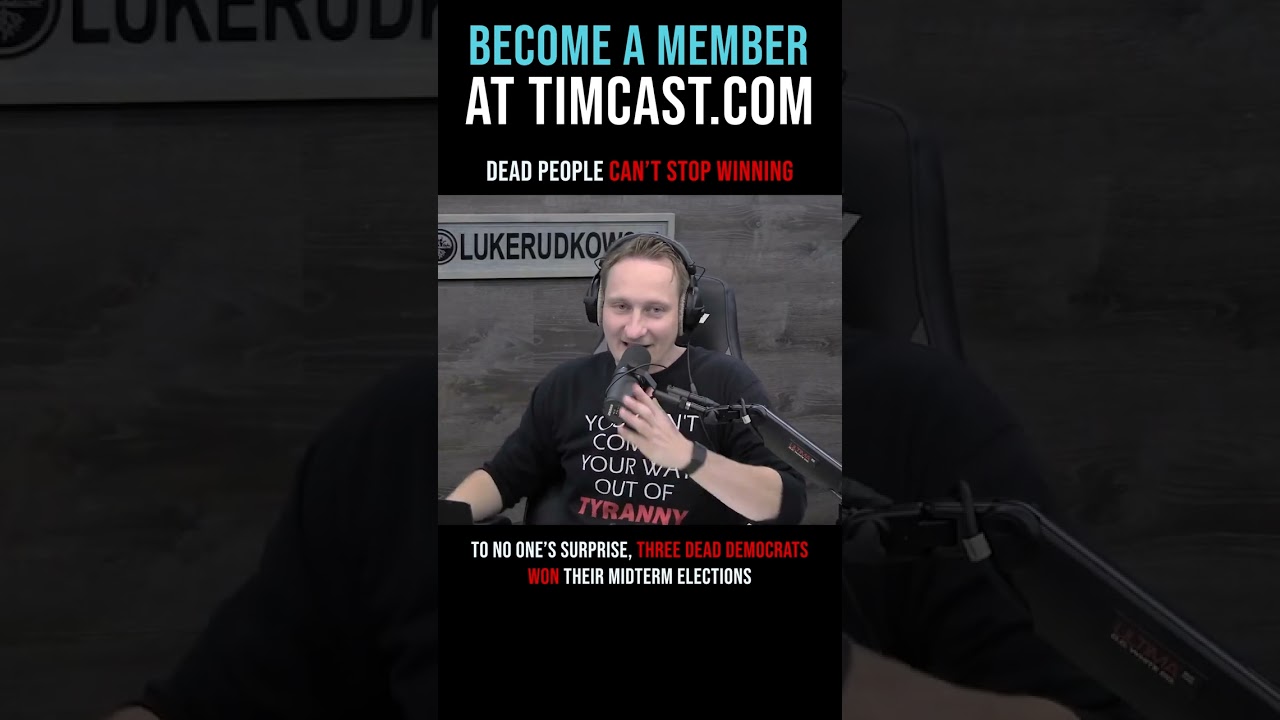 Timcast IRL - Dead People Can't Stop Winning #shorts