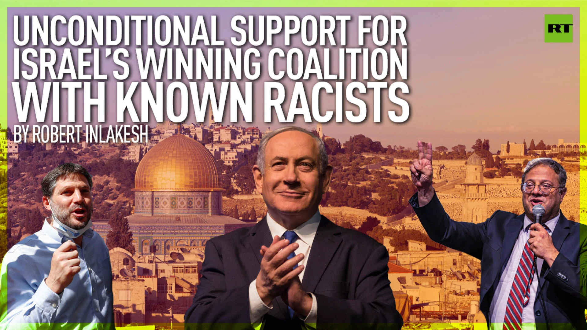 Unconditional support for Tel Aviv’s racism