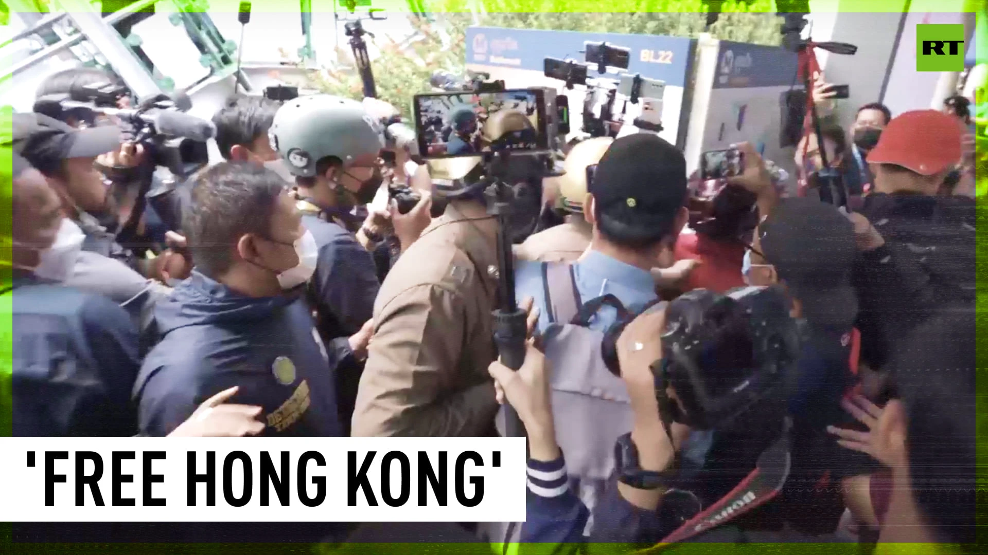 'Stop APEC 2022' | Bangkok police scuffle with protesters