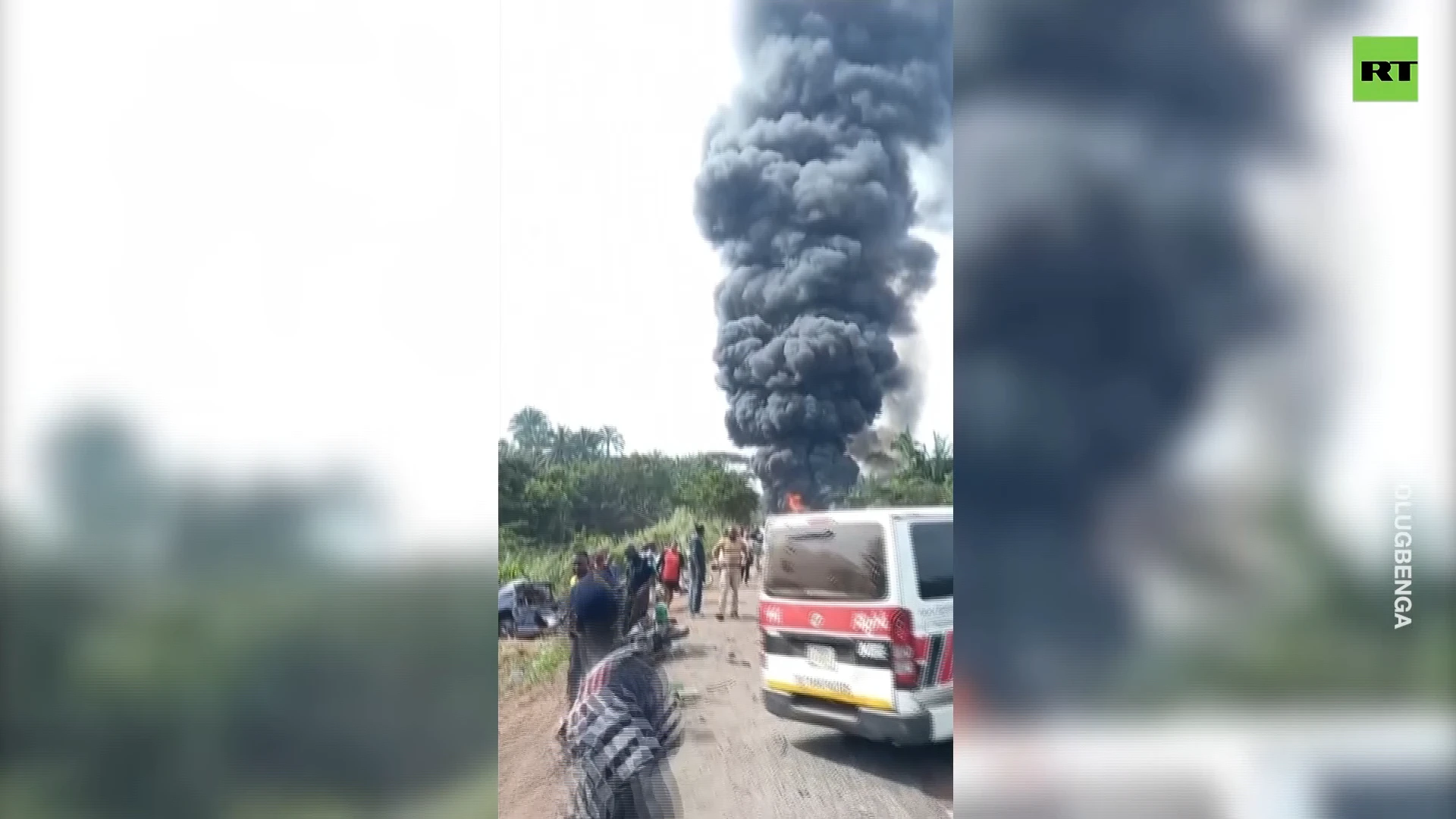 Gasoline tanker explodes in Nigeria