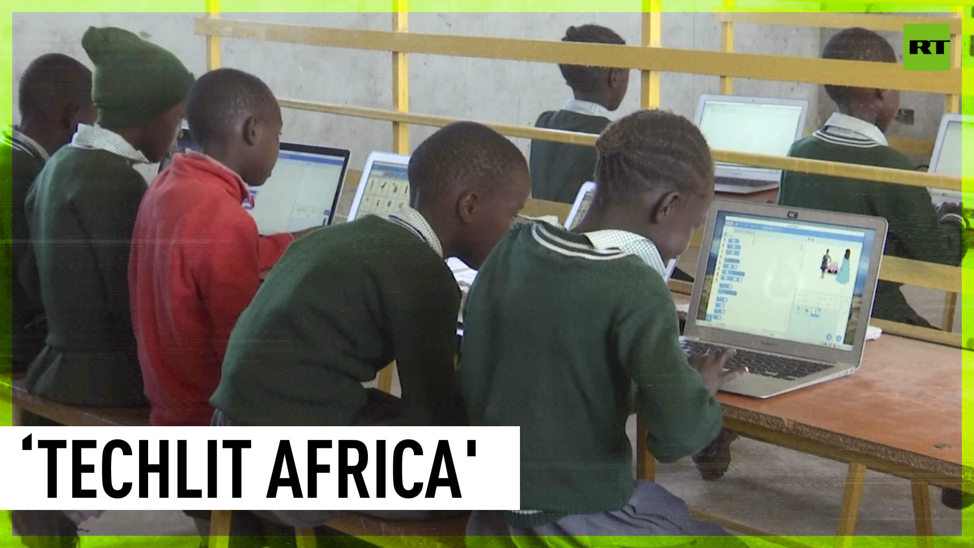 For a brighter future: Kenyan kids learn IT skills