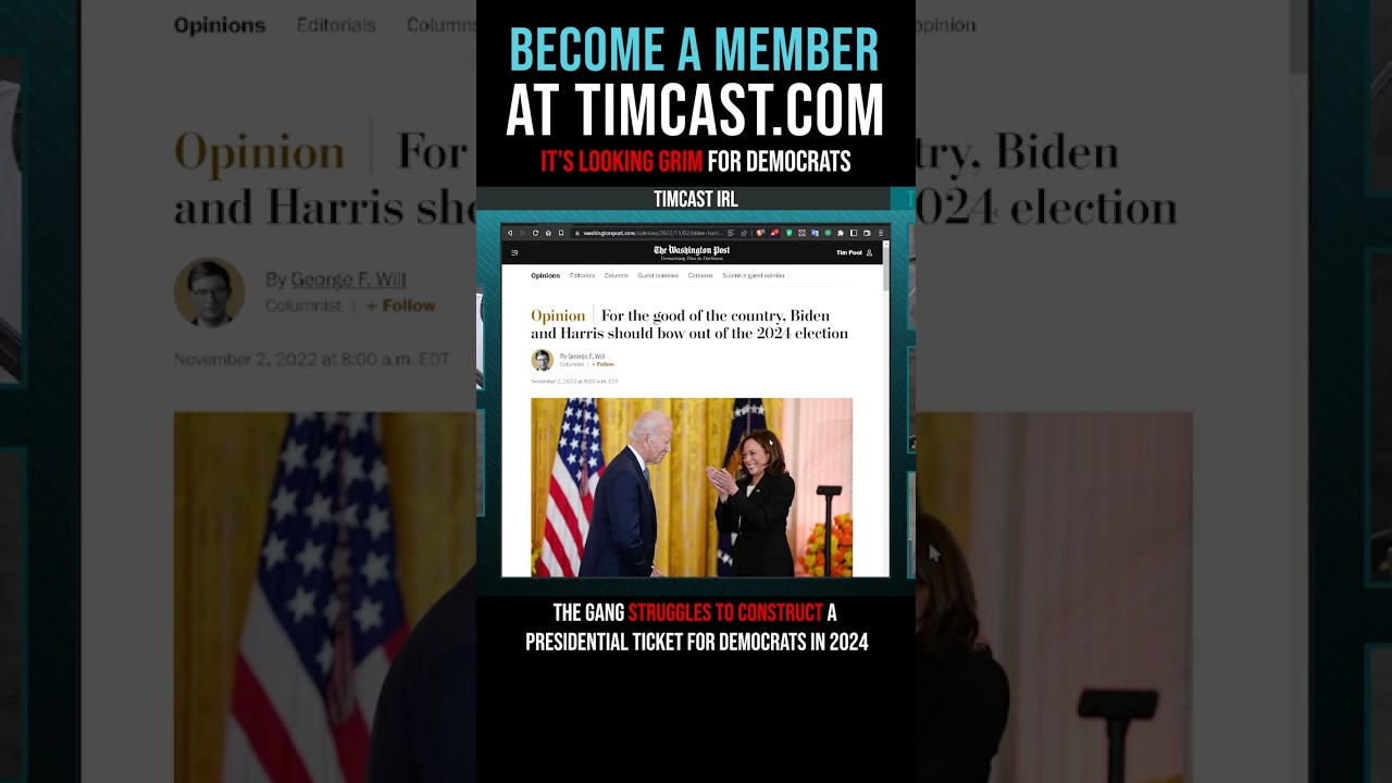 Timcast IRL - Its Looking Grim For Democrats #shorts