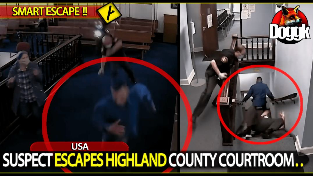 SUSPECT ESCAPES HIGHLAND COUNTY COURTROOM.. (USA)