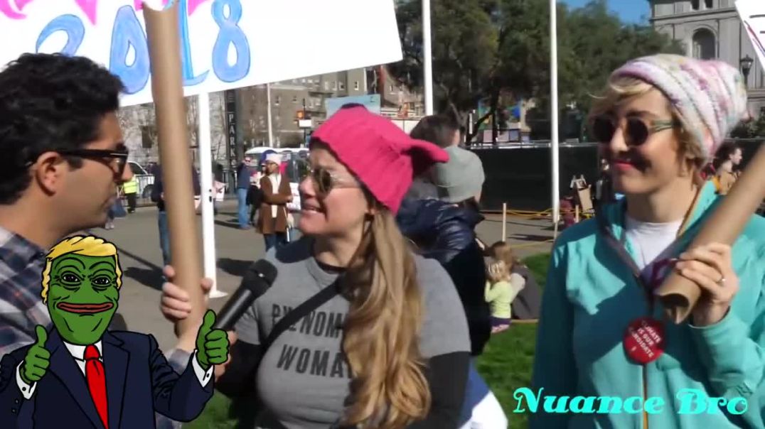 Feminist Takes OFF Her Pink Pussy Hat in Protest