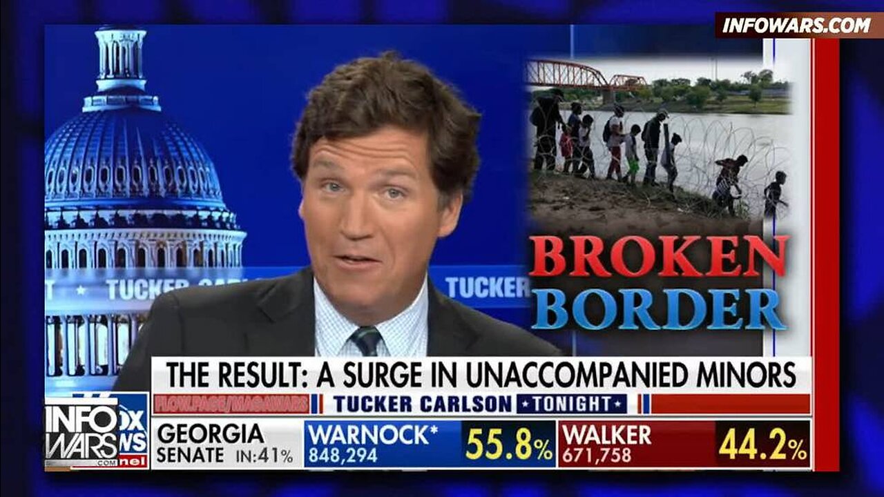 VIDEO: Tucker Carlson Champions Infowars' Coverage Of Southern Border Crisis