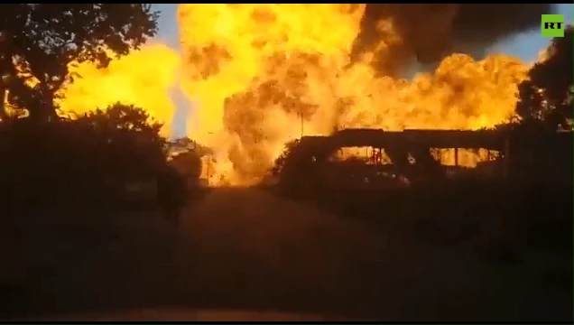 Gas tanker explodes near hospital in South Africa