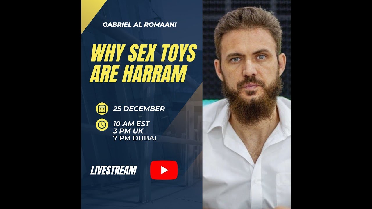 Why Sex Toys Are Harram Live Broadcast