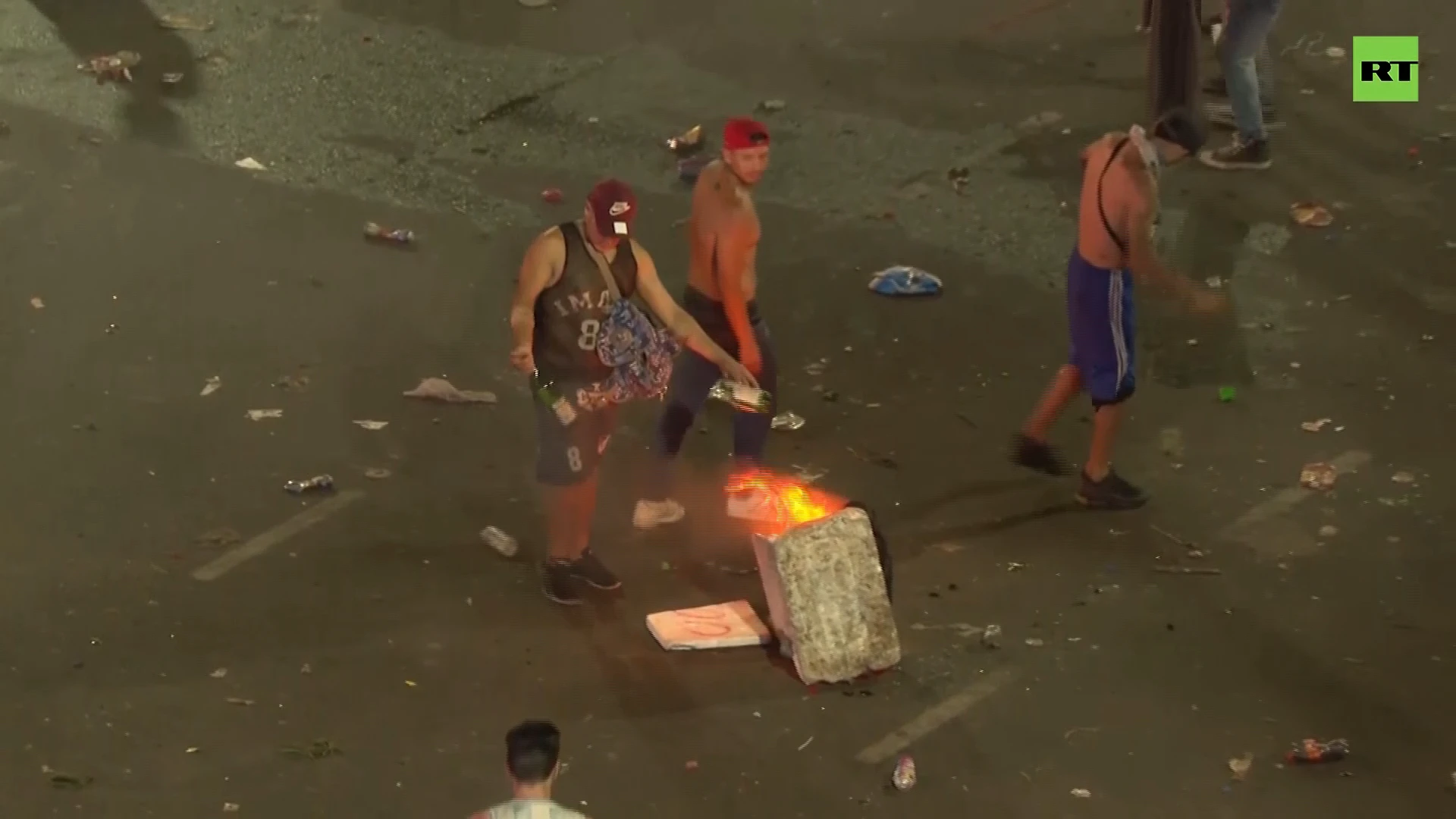 Bottles, bullets & arrests: World Cup victory celebrations turn violent in Argentina