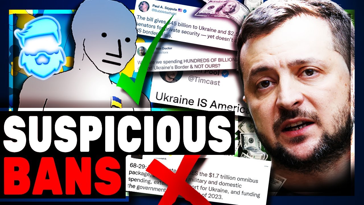 Twitter SUSPENDS Dozens Of Accounts For Criticizing Ukraine & Zelenskyy Payout! Elon Musk Responds!