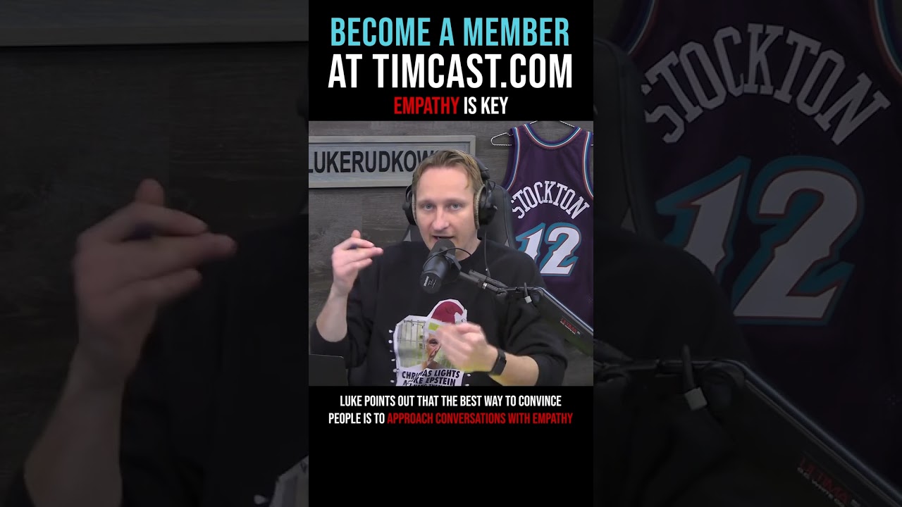 Timcast IRL - Empathy Is Key #shorts