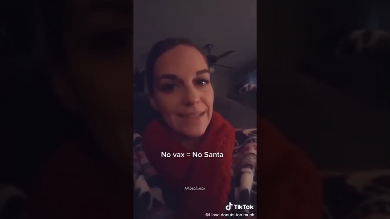 Evil Mom Says No Vax No Santa!