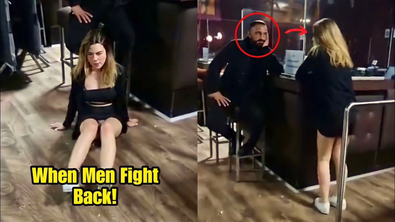 Woman Smacks Man & INSTANTLY Regrets It!