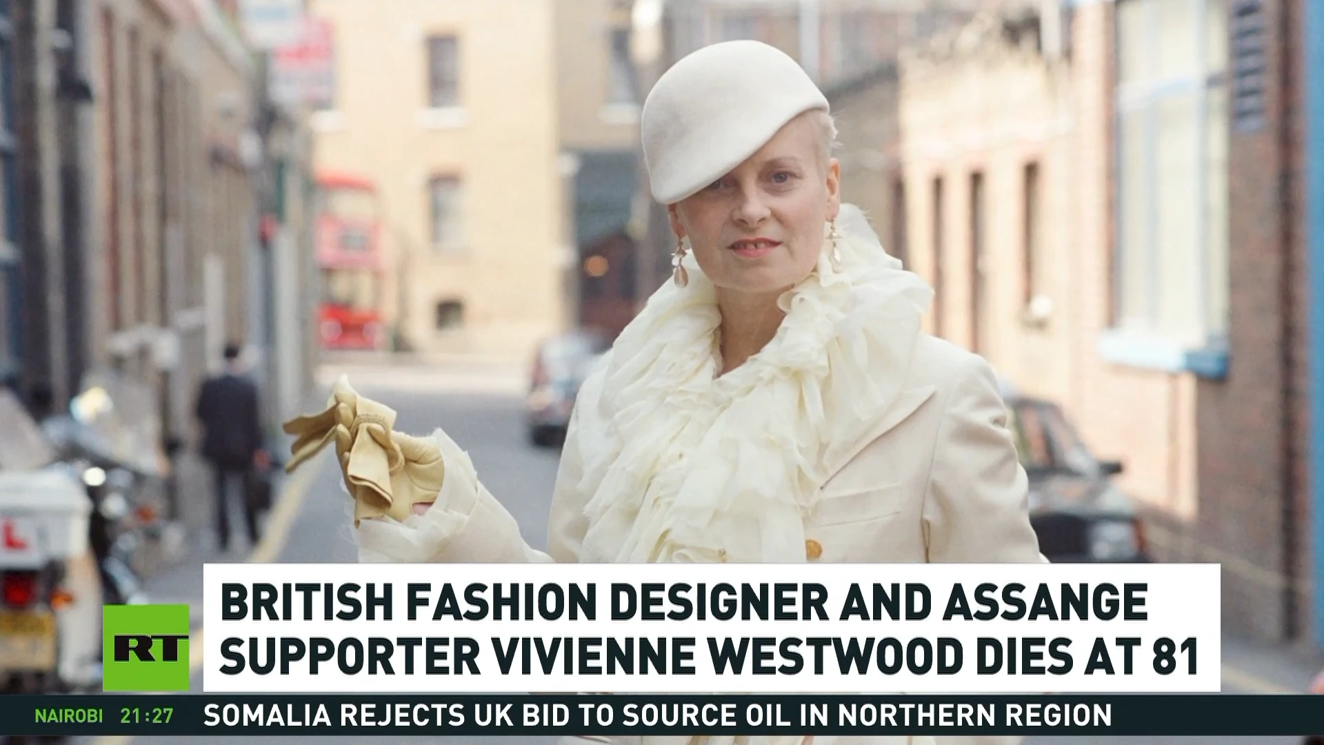 Punk fashion icon & Assange supporter Vivienne Westwood dies at 81