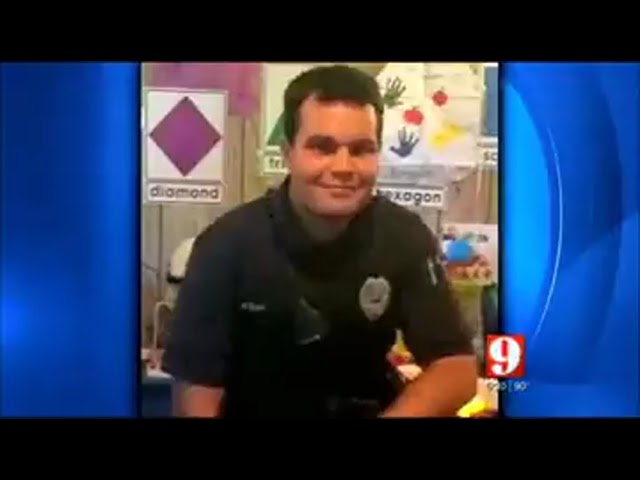 Cop Says NAUGHTY WORDS!