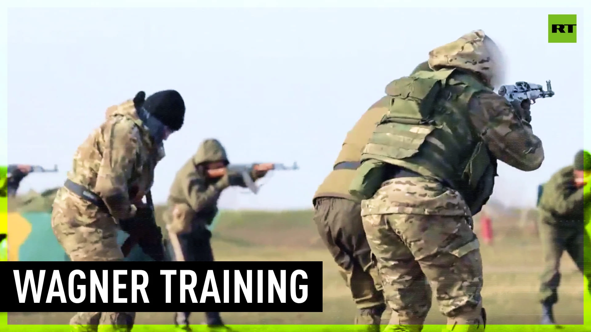 Intense training of Russian Wagner PMC