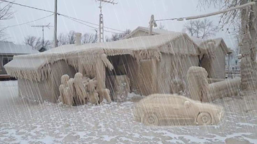 New york buried in a sea of snow! blizzard, big waves, bomb cyclone hit buffalo, 32 dead