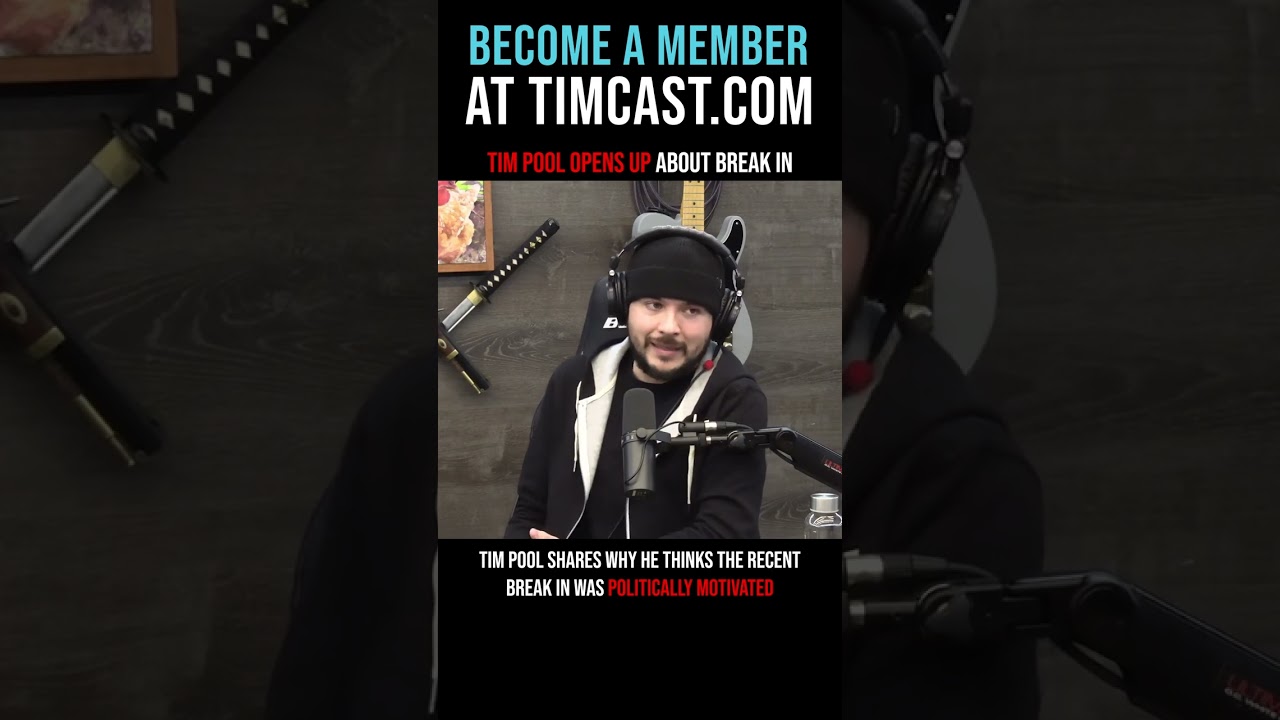 Timcast IRL - Tim Pool Opens Up About Break In #shorts