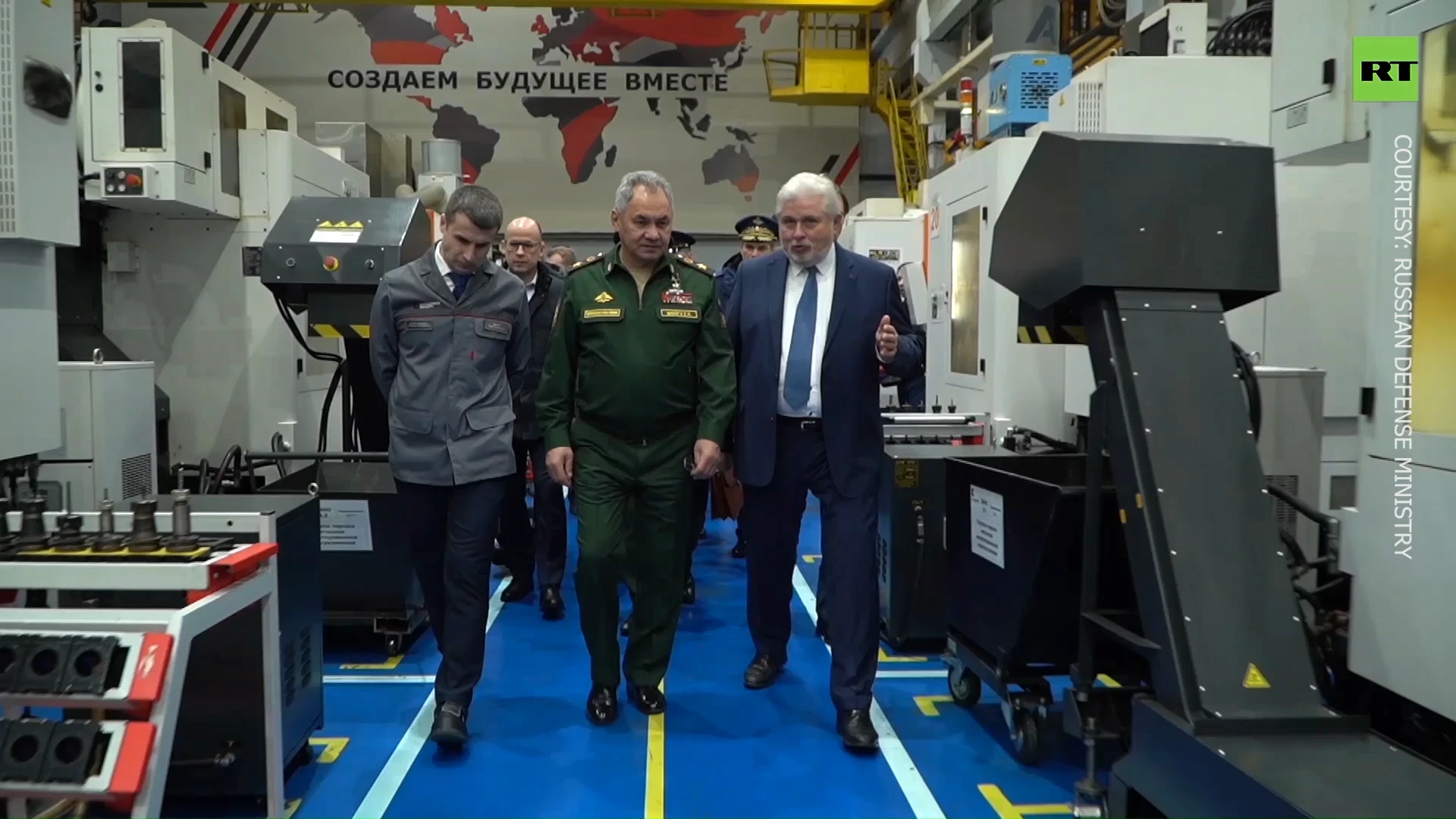 Russian Defense Minister visits Kalashnikov production in Izhevsk