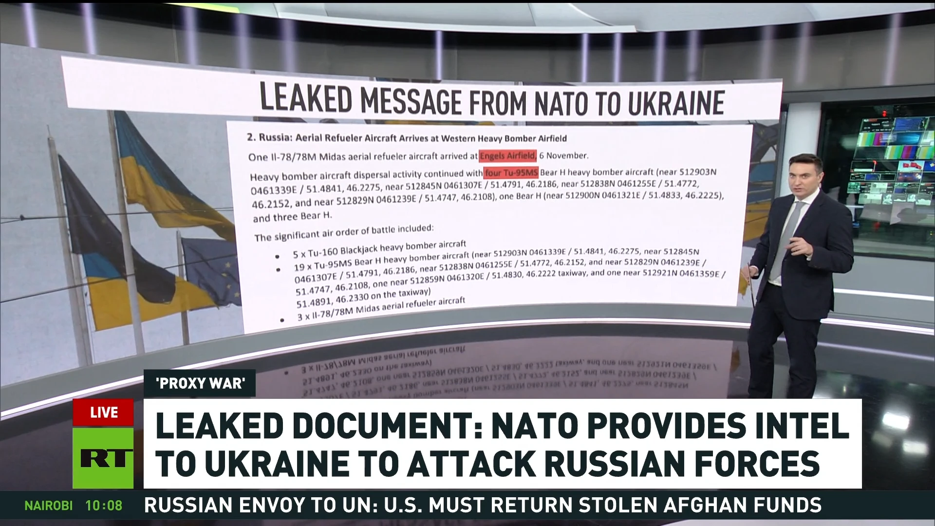 Leaks reveal NATO providing Kiev with intel to attack Russian forces