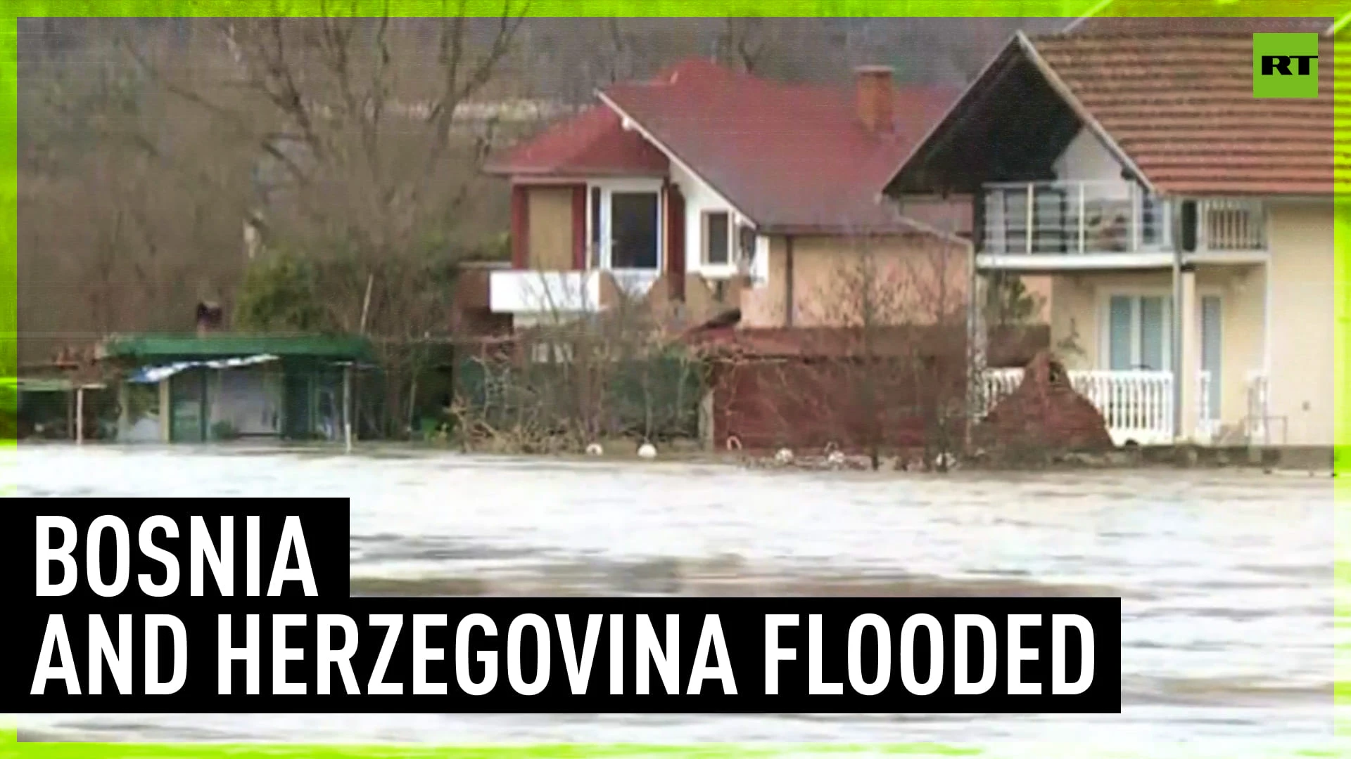 Bosnia and Herzegovina hit by flash floods