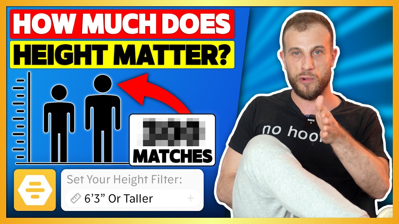 How Much Does Your Height Matter On Dating Apps? (Shocking Bumble Experiment)