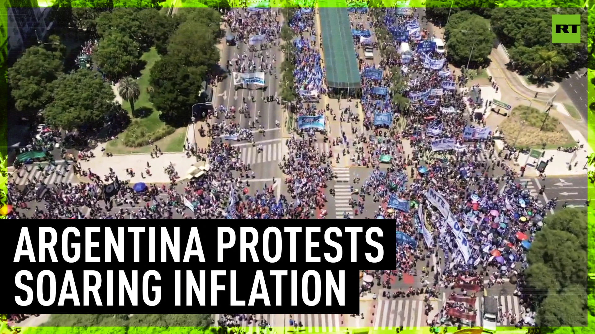 Thousands hit streets of Buenos Aires in protest over skyrocketing inflation