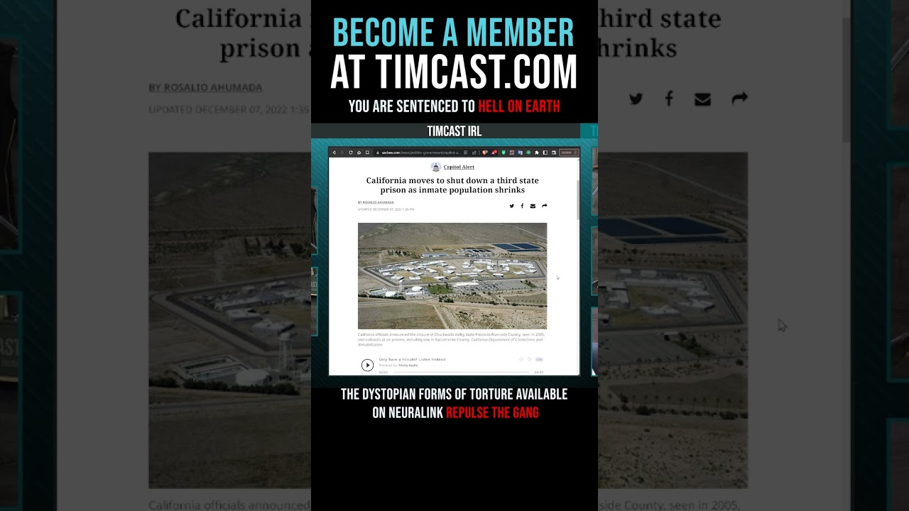 Timcast IRL - You Are Sentenced To Hell On Earth #shorts