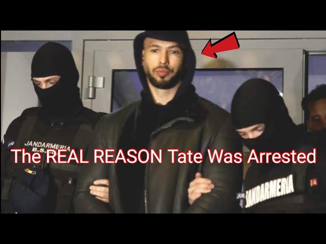 The REAL REASON Andrew Tate Was ARRESTED TODAY....