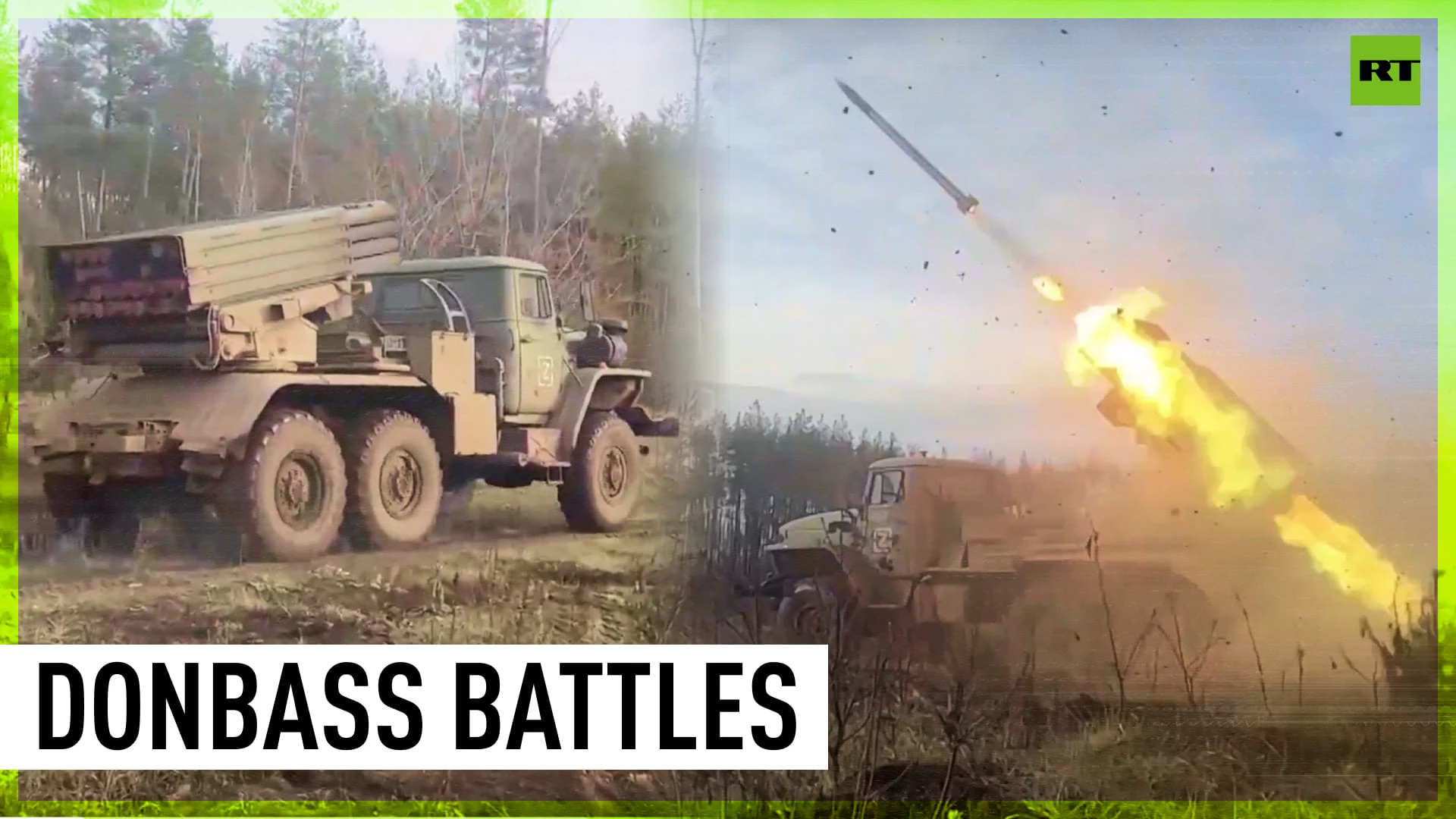 Russian artillery unit fights on Donbass front lines