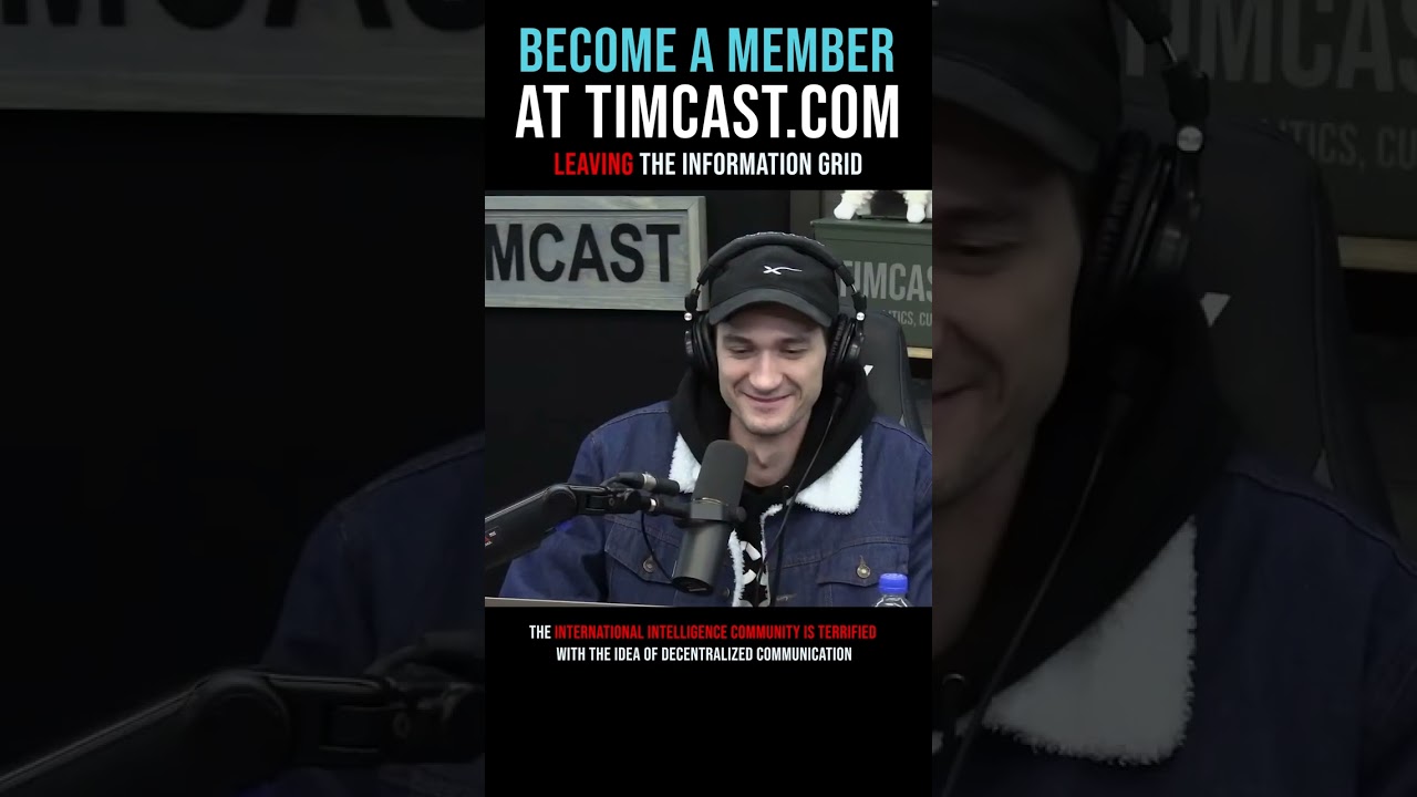 Timcast IRL - Leaving The Information Grid #shorts