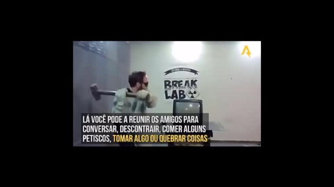 Rage Room - Quebrar Objetos para DESESTRESSAR