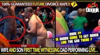 WIFE AND SON FIRST TIME WITNESSING DAD PERFORMING LIVE.. (USA)