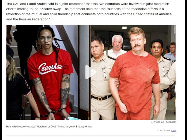 Brittney Griner Prisoner Exchange for Viktor Bout Shows Everything Wrong with American Politics!