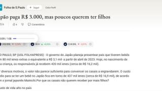 Japão pagando pra pessoas terem filhos