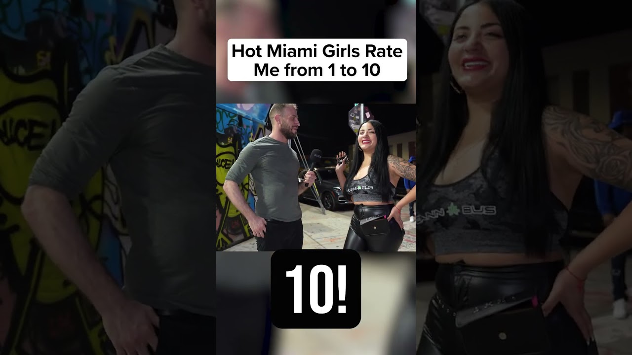 I Asked Hot Miami Girls To Rate Me And This Happened..