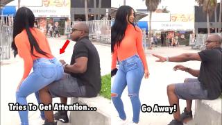 Thick Spanish Woman REJECTED By Guy!