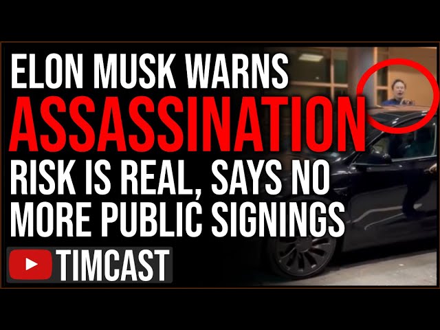 Elon Musk Says NO PUBLIC SIGNINGS As Assassination Threat Grows, My Home Was Broken Into, Shot Fired