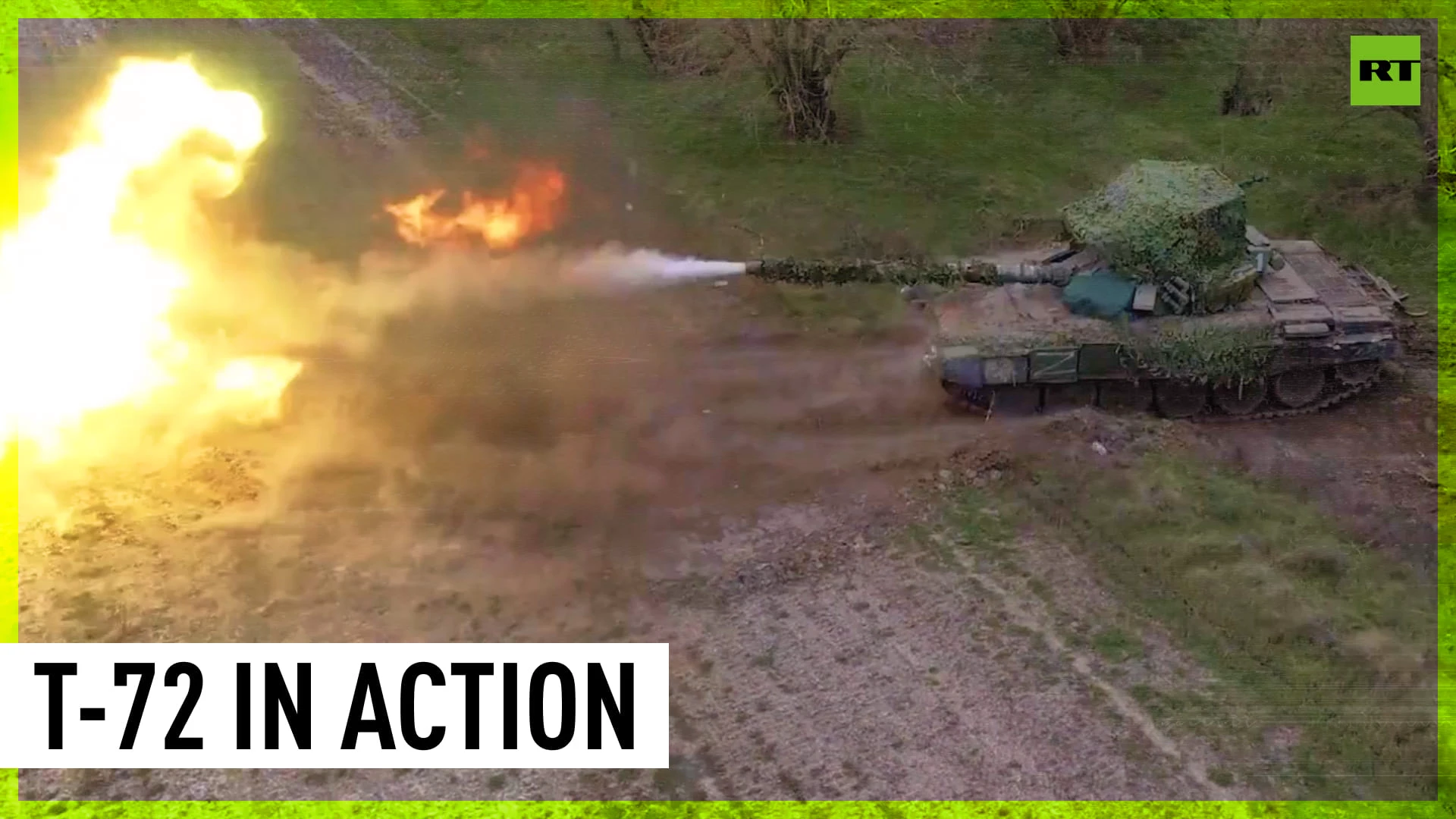 Russian tank units perform strikes on Ukrainian military facilities and personnel