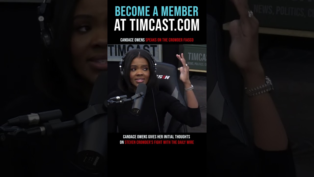 Timcast IRL - Candace Owens Speaks On Crowder Fiasco #shorts