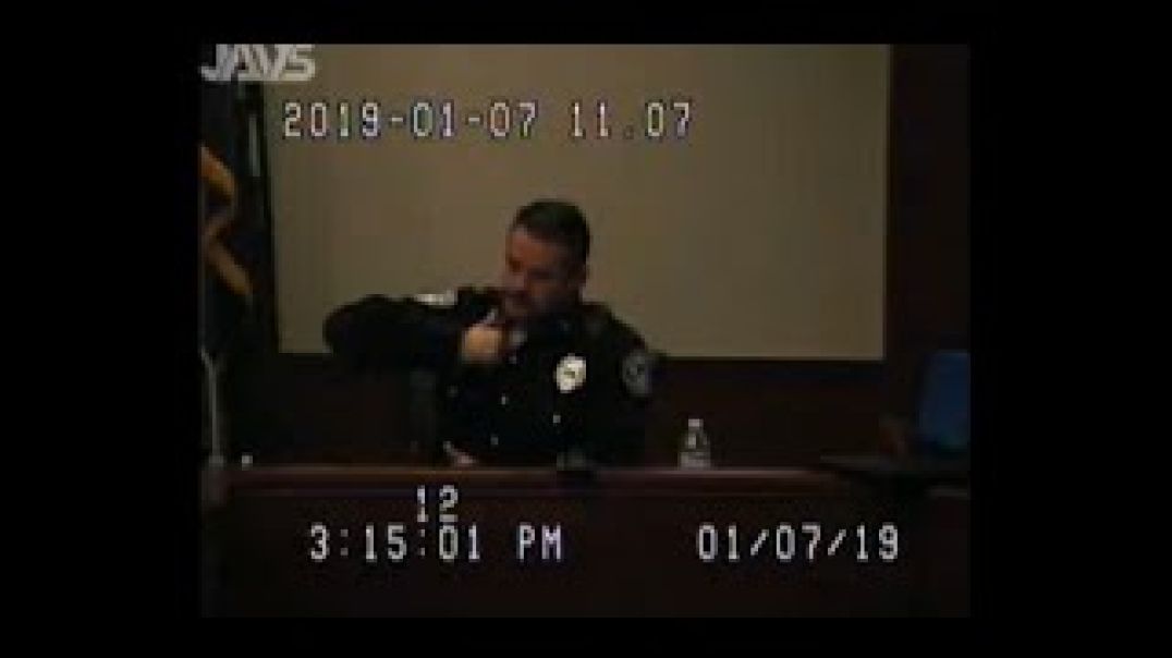 Humiliating a Cop on the Stand after he takes the Oath. Watch him Gradually Lose His Confidence