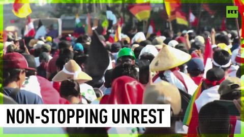 Turmoil continues on the streets of Lima