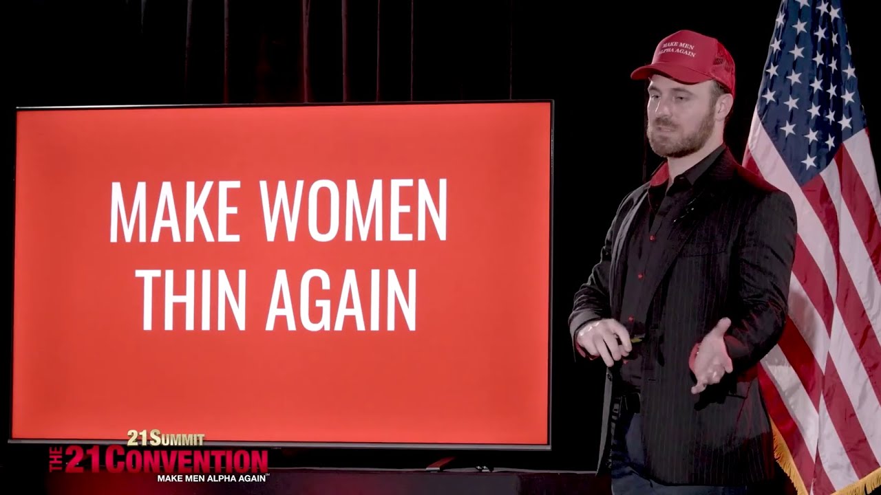 @AnthonyDreamJohnson says we must Make Women THIN Again!