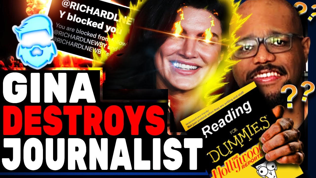 Gina Carano DESTROYS Snot Nosed Journalist & His Retreat Was Hilarious!