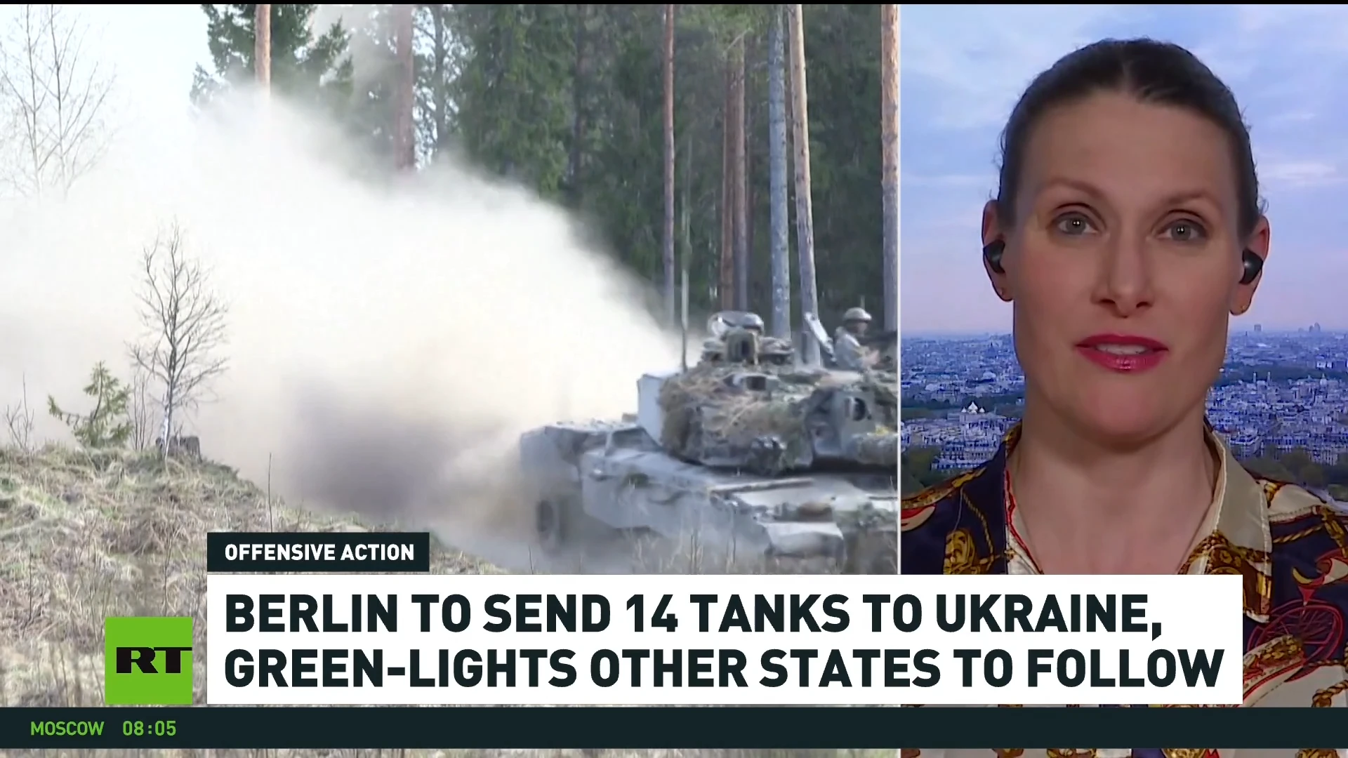 Berlin greenlights 14 tanks to Kiev, allows other states to follow suit