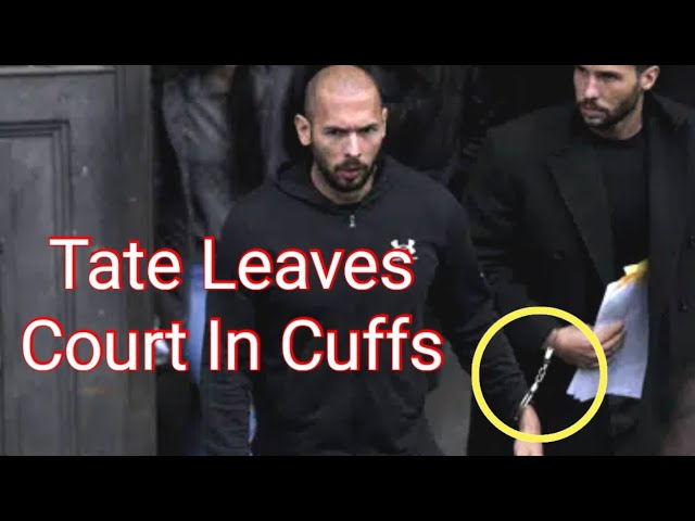 Andrew Tate Leaves Romanian Court In Handcuffs After APPEAL REJECTED....( New Footage )